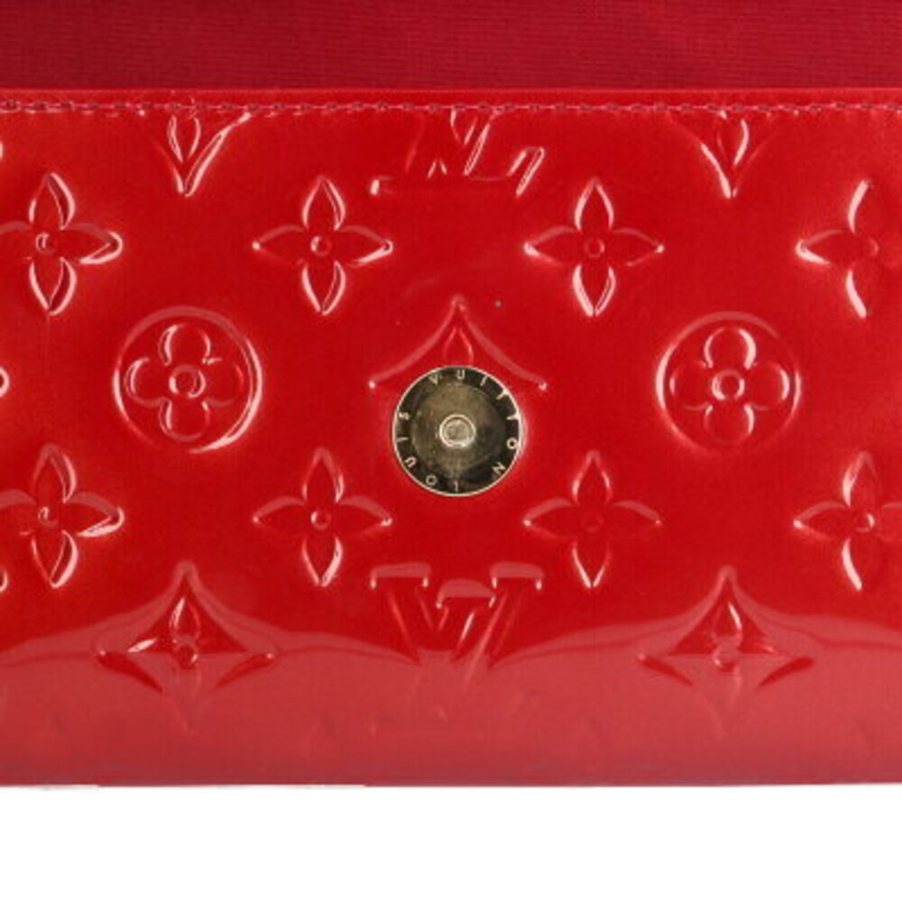 Louis Vuitton Rossmore Vernis Shoulder Bag Monogram Red - Picture 8 of 8